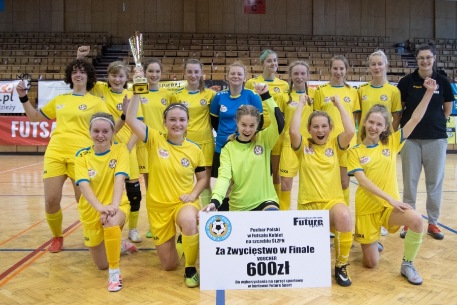 Karolina Stanna poprowadziła skoczowianki po Puchar Polski w Futsalu Kobiet na szczeblu Śląskiego ZPN