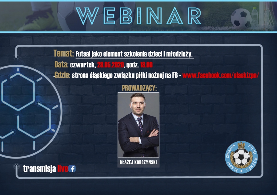 #DZIELSIĘWIEDZĄ – WEBINAR. FUTSAL W szkoleniu DZIECI I MŁODZIEŻY