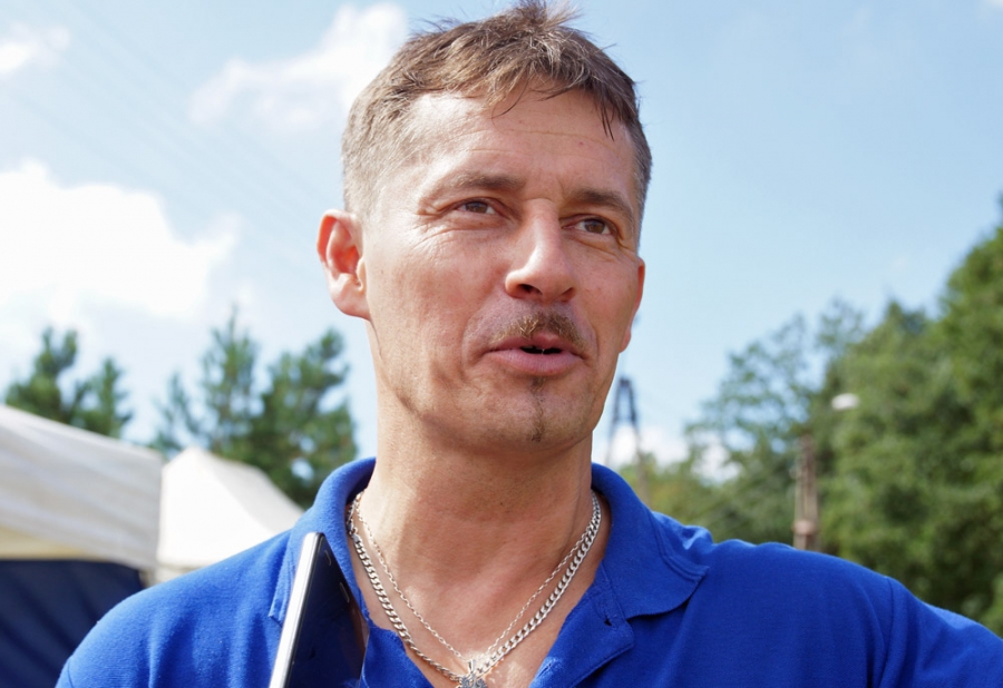 Artur Ścierski jest piłkarzem 35-lecia LKS Żyglin