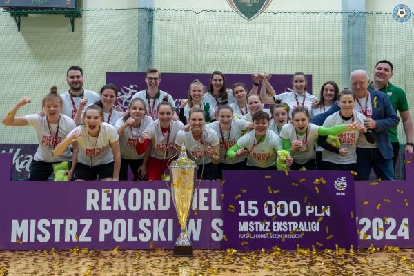 Futsalistki Rekordu obroniły mistrzowski tytuł