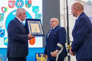 Ekstraklasowe wspomnienia i życzenia na gali 75-lecia Podokręgu Racibórz